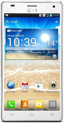 Смартфон LG Optimus 4X HD P880 White - Людиново