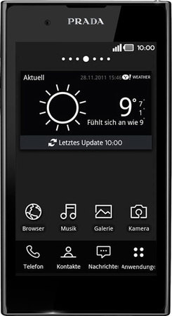 Смартфон LG P940 Prada 3 Black - Людиново
