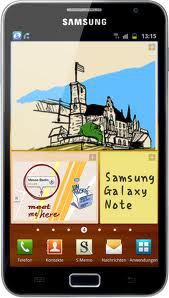 Смартфон Samsung Galaxy Note GT-N7000 Blue - Людиново