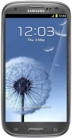 Смартфон Samsung Galaxy S3 GT-I9300 16Gb Titanium grey - Людиново